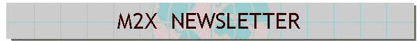M2X  NEWSLETTER