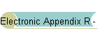 Electronic Appendix R - Response